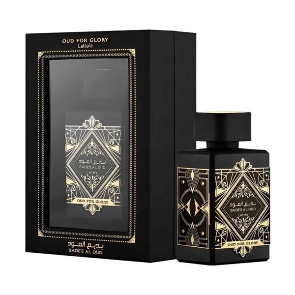 Lattafa Bade'e Al Oud Oud for Glory Eau de Parfum-3.4 oz / 100ML