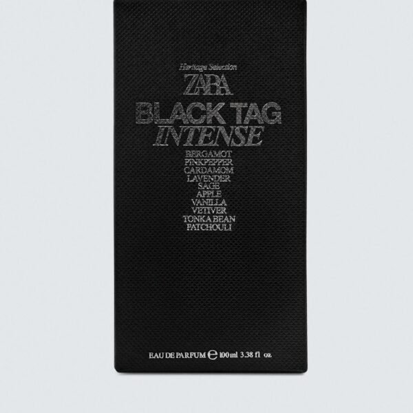 Zara Black Tag Intense Eau De Parfum- 3.38 oz / 100ML