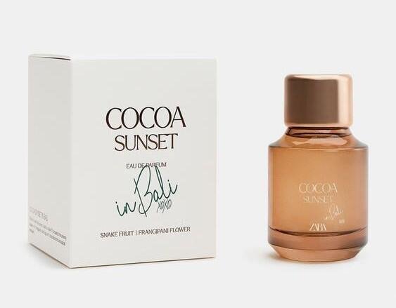 Zara Cocoa Sunset in Bali Eau de Parfum-3.4 oz / 100ML