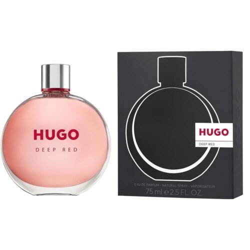 DR HUGO Deep Red Eau de Parfum for Women-2.5oz/75ML