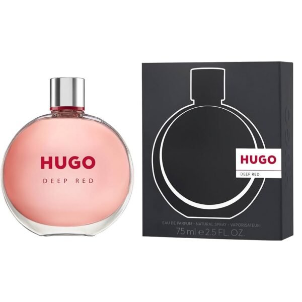 HUGO Deep Red Eau de Parfum for Women-2.5oz/75ML