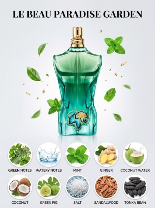 JPG2 Jean Paul Gaultier Le Beau Paradise Garden Eau de Parfum-