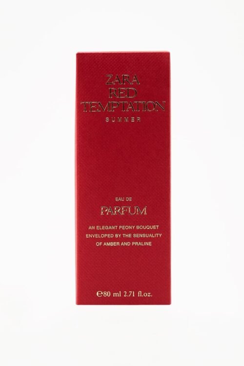 Zara Red Temptation Summer Eau de Parfum-2.7 oz / 80ML
