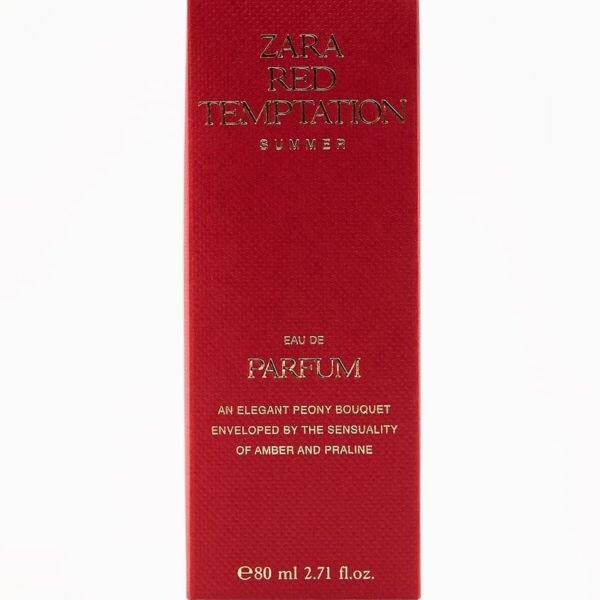 Zara Red Temptation Summer Eau de Parfum-2.7 oz / 80ML