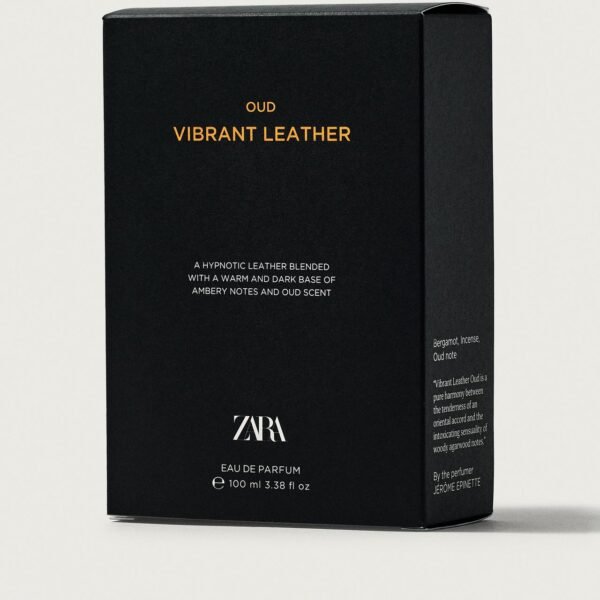 Zara Oud Vibrant Leather Eau de Parfum-3.4 oz / 100ML
