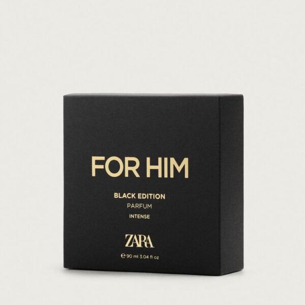 Zara For Him Black Edition Intense Parfum-3.04 oz / 90ML