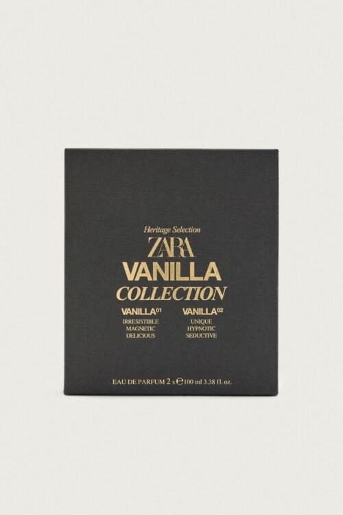 ZV12 Zara Vanilla Collection 01 + 02 EDP Set – 2 x 100ML (Total: 200ML)