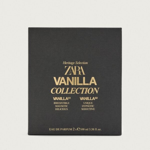 Zara Vanilla Collection 01 + 02 EDP Set – 2 x  100ML (Total: 200ML)