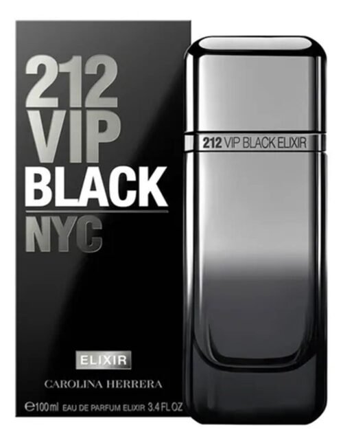 212 VIP Black Elixir Eau de Parfum-3.4 oz / 100ML