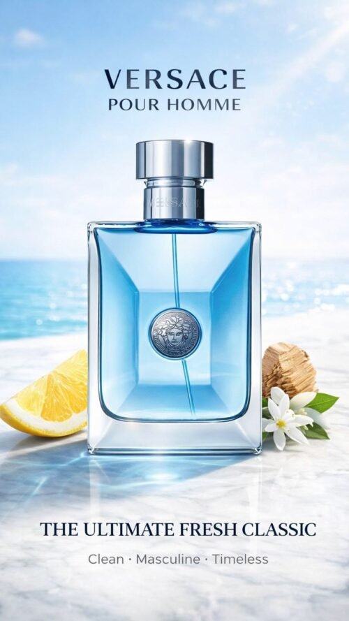 d5b78e469d06c36ad7eed6e69d79caa0 Versace Pour Homme Eau De Toilette- 3.4 oz / 100ML