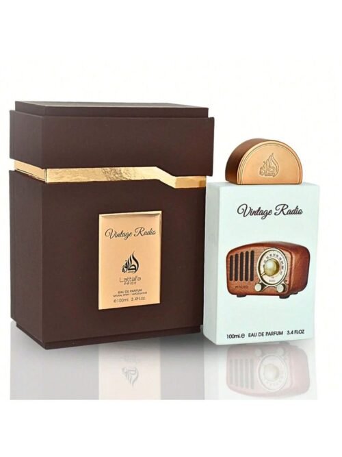 Lattafa Pride Vintage Radio Eau de Parfum-3.4 oz / 100ML