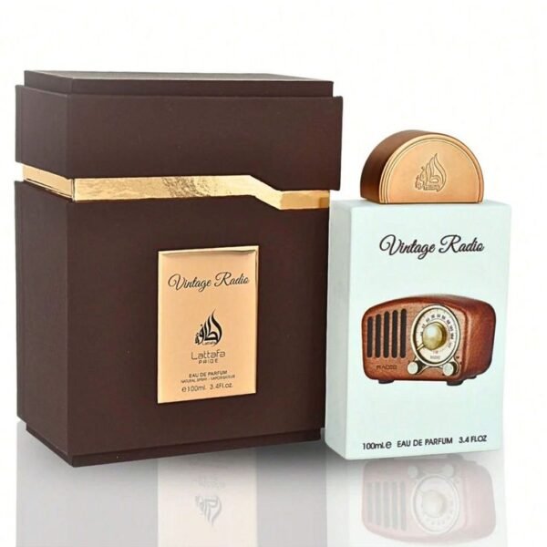 Lattafa Pride Vintage Radio Eau de Parfum-3.4 oz / 100ML