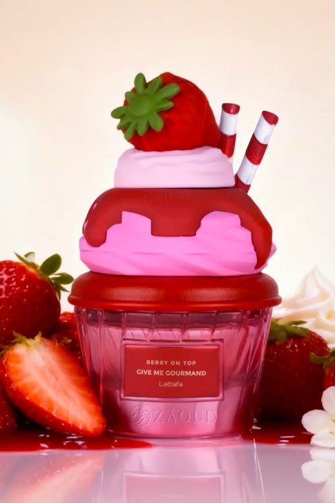 Lattafa Gourmand Berry on Top Eau de Parfum Fragrance for Women & Men – 3.4 oz / 100ML