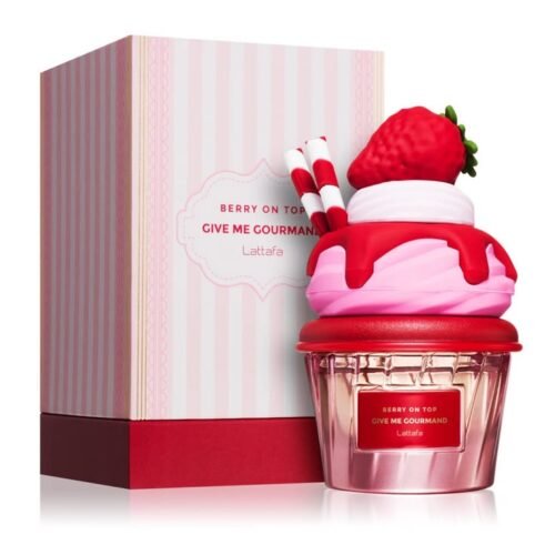 Lattafa Gourmand Berry on Top Eau de Parfum Fragrance for Women & Men – 3.4 oz / 100ML