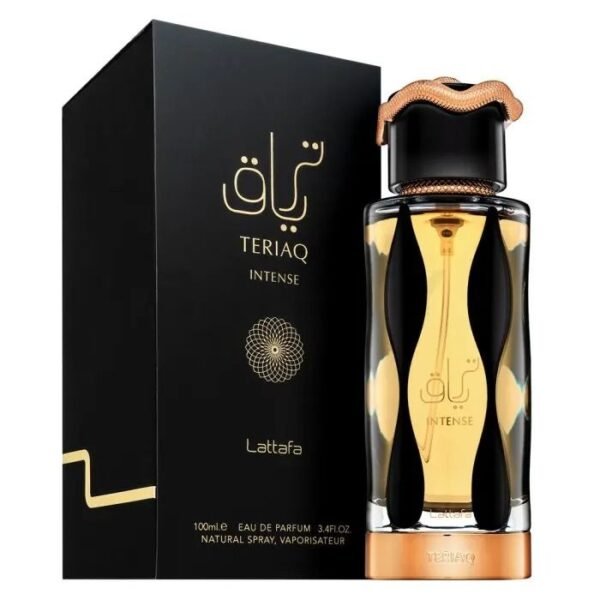 Lattafa Teriaq Intense Eau de Parfum Fragrance for Women & Men – 3.4 oz / 100ML