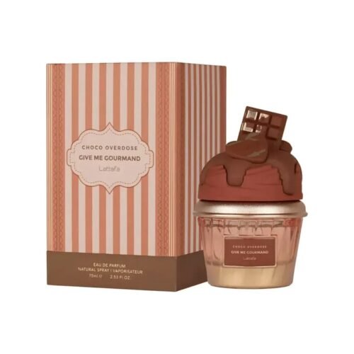 Lattafa Gourmand Choco Overdose Eau de Parfum Fragrance for Women & Men – 3.4 oz / 100ML