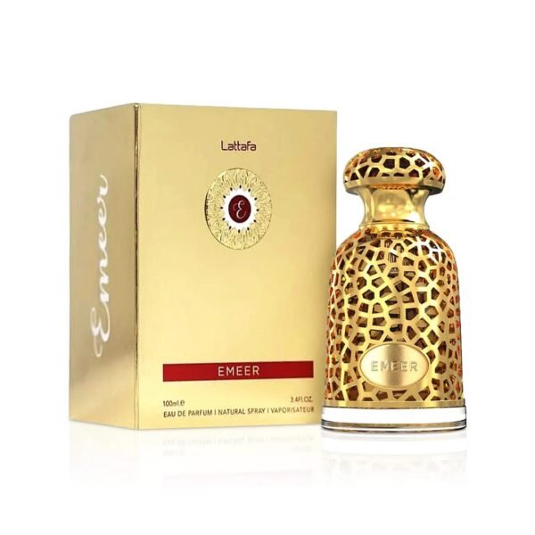 Lattafa Emeer Eau de Parfum Fragrance for Women & Men – 3.4 oz / 100ML