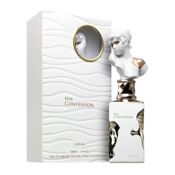 Lattafa Her Confession Eau de Parfum Fragrance for Women – 3.4 oz / 100ML