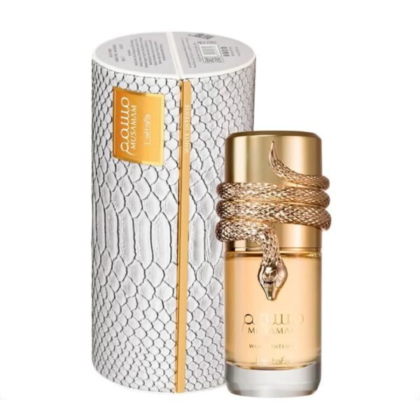 Lattafa Musamam White Intense Eau de Parfum Fragrance for Women & Men – 3.4 oz / 100ML