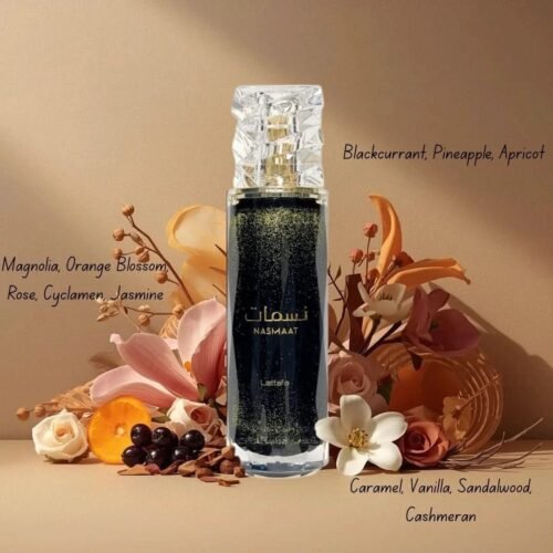 Lattafa Nasmaat Eau de Parfum  – 3.4 oz / 100ML Unisex Fragrances
