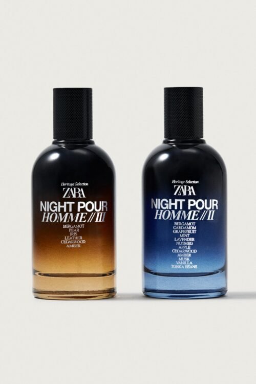 Zara NIGHT POUR HOMME II + III EDP  Fragrance for Men – 100 ML + 100 ML